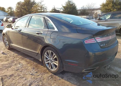 2014 Lincoln Mkz z USA, uszkodzony, nr VIN 3LN6L2G99ER826219
